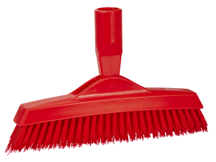 Vikan Grout Brush/Crevice Scrub, 8.9", Extra Stiff,