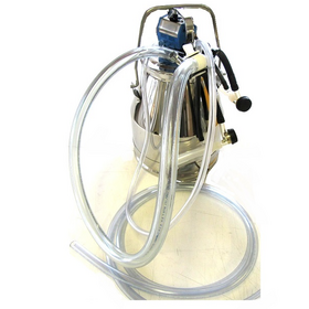 35lb Stainless bucket unit w/1 Eco goat cluster