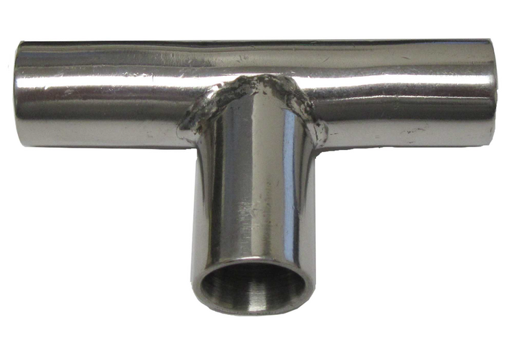 5/8" ID x 3/4" OD Stainless tee