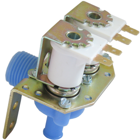 Blue water valve - 120V AC heavy duty - dual coils 5.8 to 7.8 GPM 40 PSI