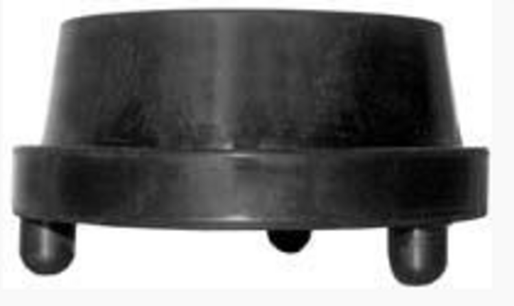 Bottom Rubber Discharge Cap for 4 7/8" Filter, O/S Smooth