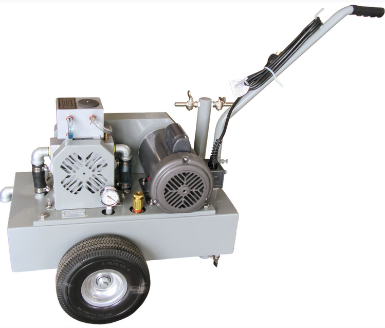 Deluxe Heavy-Duty Portable Vacuum Pump Unit