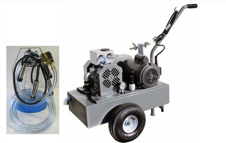 Deluxe Heavy-Duty Portable Vacuum Pump Unit
