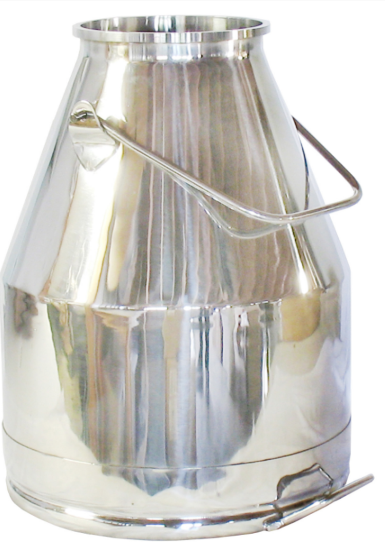 Fresh Cow Pail  - Stainless Steel