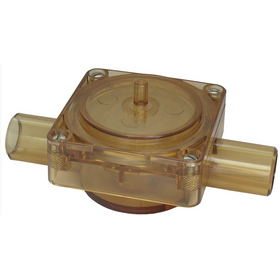 Plastic vacuum operated shutoff valve (Radel)