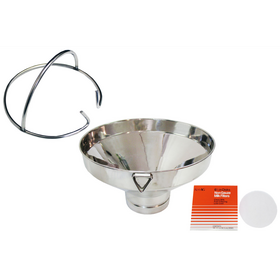 Stainless Strainer w/ Insert & 1 Box of Disk Filters