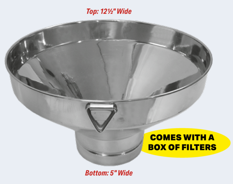 Stainless Strainer w/ Insert & 1 Box of Disk Filters