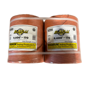 Twine- Bridon Max- 9600/170- small square(2/pk 40-2pk/skid)