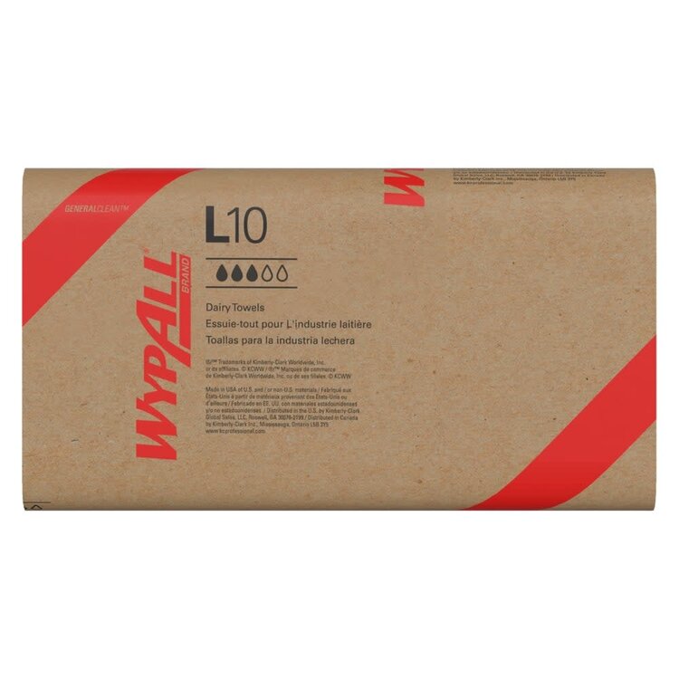 Wypall L10 Sani-Prep Dairy Towel
