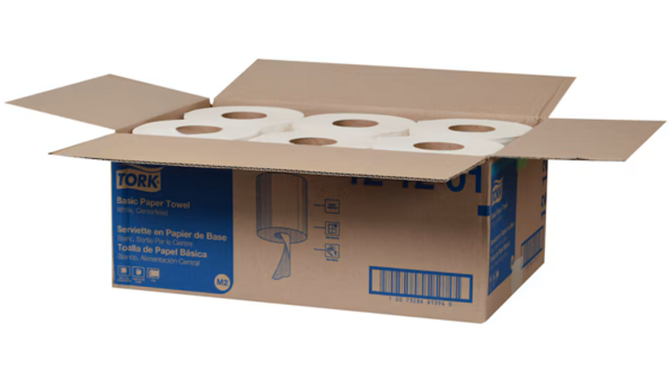 Tork Tork Advanced Centerpull Towels - 2-Ply -White - 600ct - 6 Rolls/Case (50/Pallet)