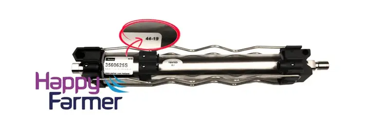 Overhaul Kit Cord Cylinder Lely A3/A4 BLACK