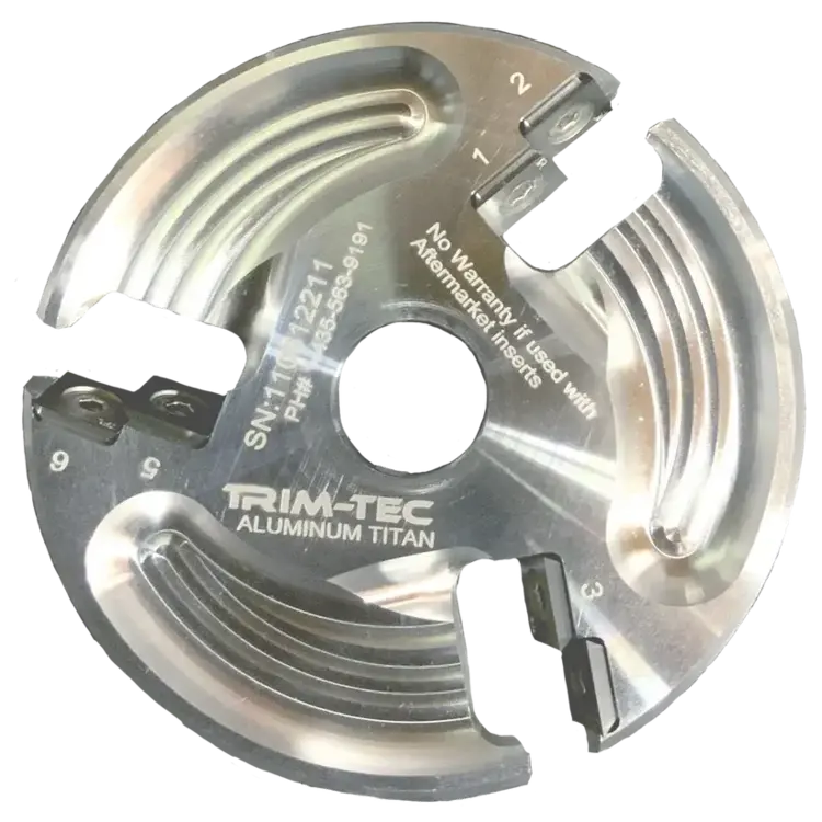 Trim-Tec Trim-Tec - Aluminum Titan 6 Blade 3mm - Open (Body Only)