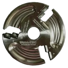 Trim-Tec - Titanium Titan 6 Blade 3mm - Open (Body Only)