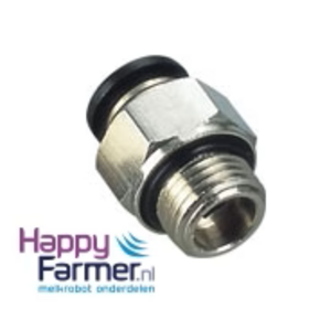 Straight Male Threaded Coupling With O-ring 10 mm push-in X