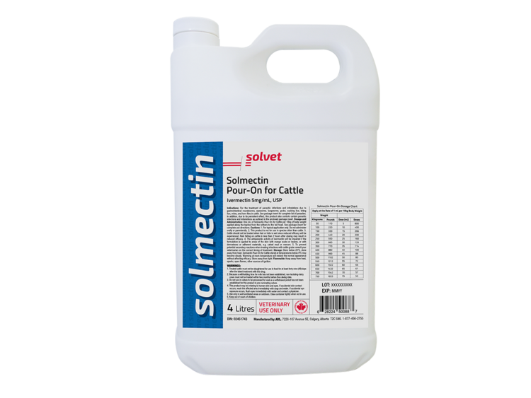 Solvet Solmectin Pour-On for Cattle