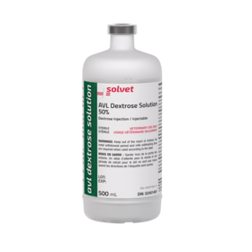 Solvet Dextrose 50% - 500mL (12/Case)