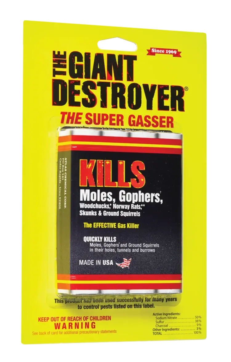 Giant Destroyers - The Effective Gas Killer - 4pk