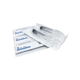 Ideal Instruments (Neogen) Disposable Luer Lock Syringe - 3cc - Single (100/box)