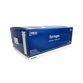 Ideal Instruments (Neogen) Disposable Luer Lock Syringe - 35cc - 50/box
