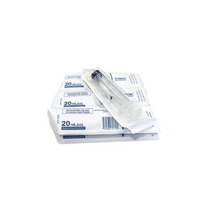 Ideal Instruments (Neogen) Disposable Luer Lock Syringe - 20cc - Single (50/box)
