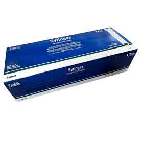 Ideal Instruments (Neogen) Disposable Luer Lock Syringe - 12cc - 100/box