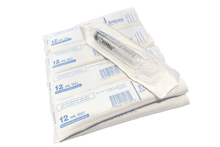 Ideal Instruments (Neogen) Disposable Luer Lock Syringe - 12cc - 100/box