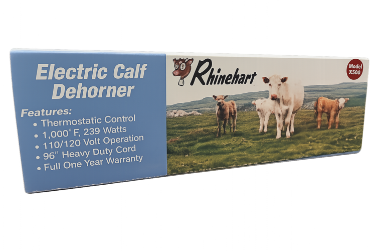 Rhinehart Electric Dehorner - X50A (12/Case)