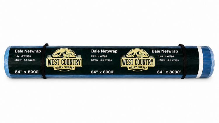 Net Wrap - West Country Net- 64 x 8000 (16/Skid)
