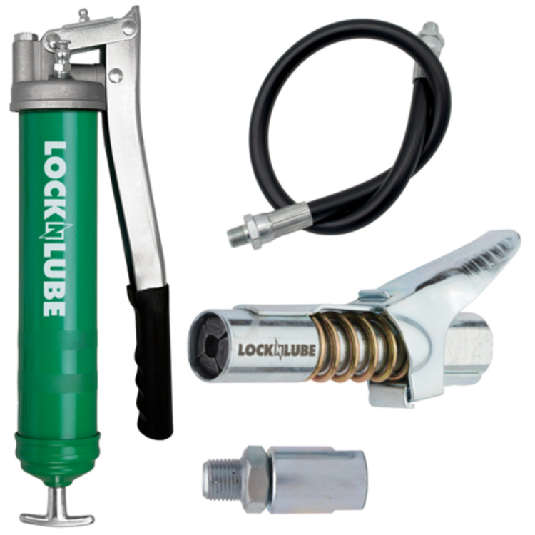 LockNlube Heavy Duty Lever Grease Gun
