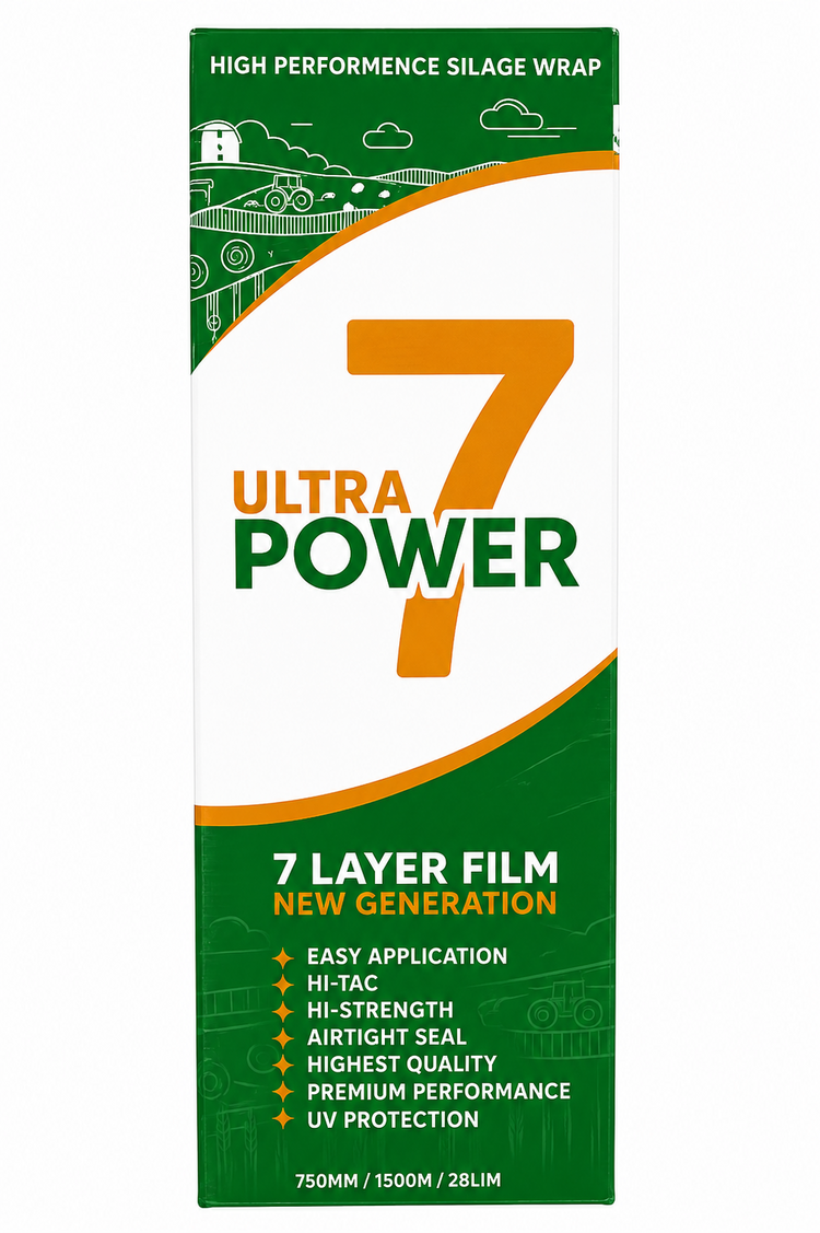Silage Wrap - Ultra Power 7 -  Green (20/Skid)