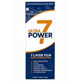 Silage Wrap - Ultra Power 7 -  White (20/Skid)