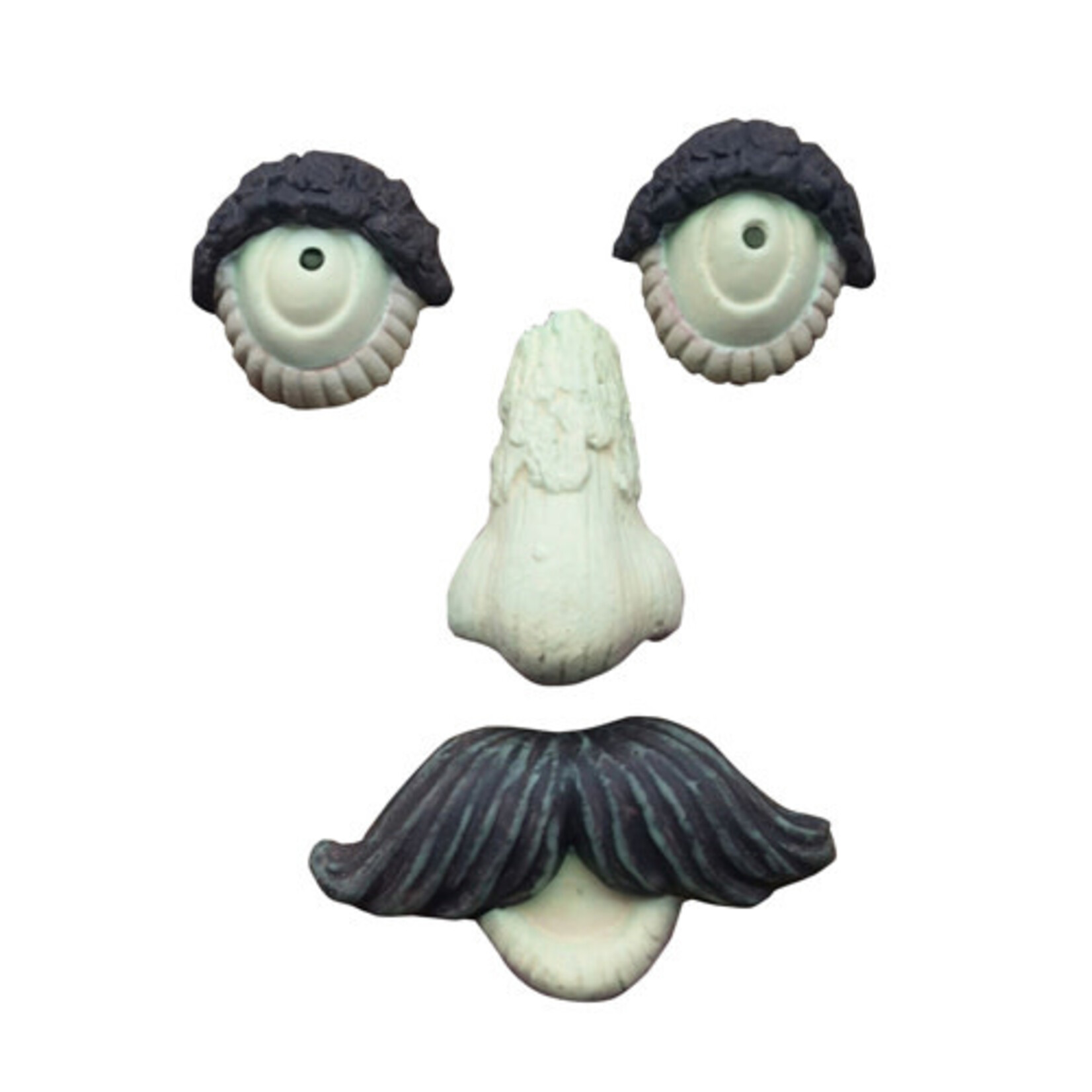 Man W Mustache - Glows In The Dark