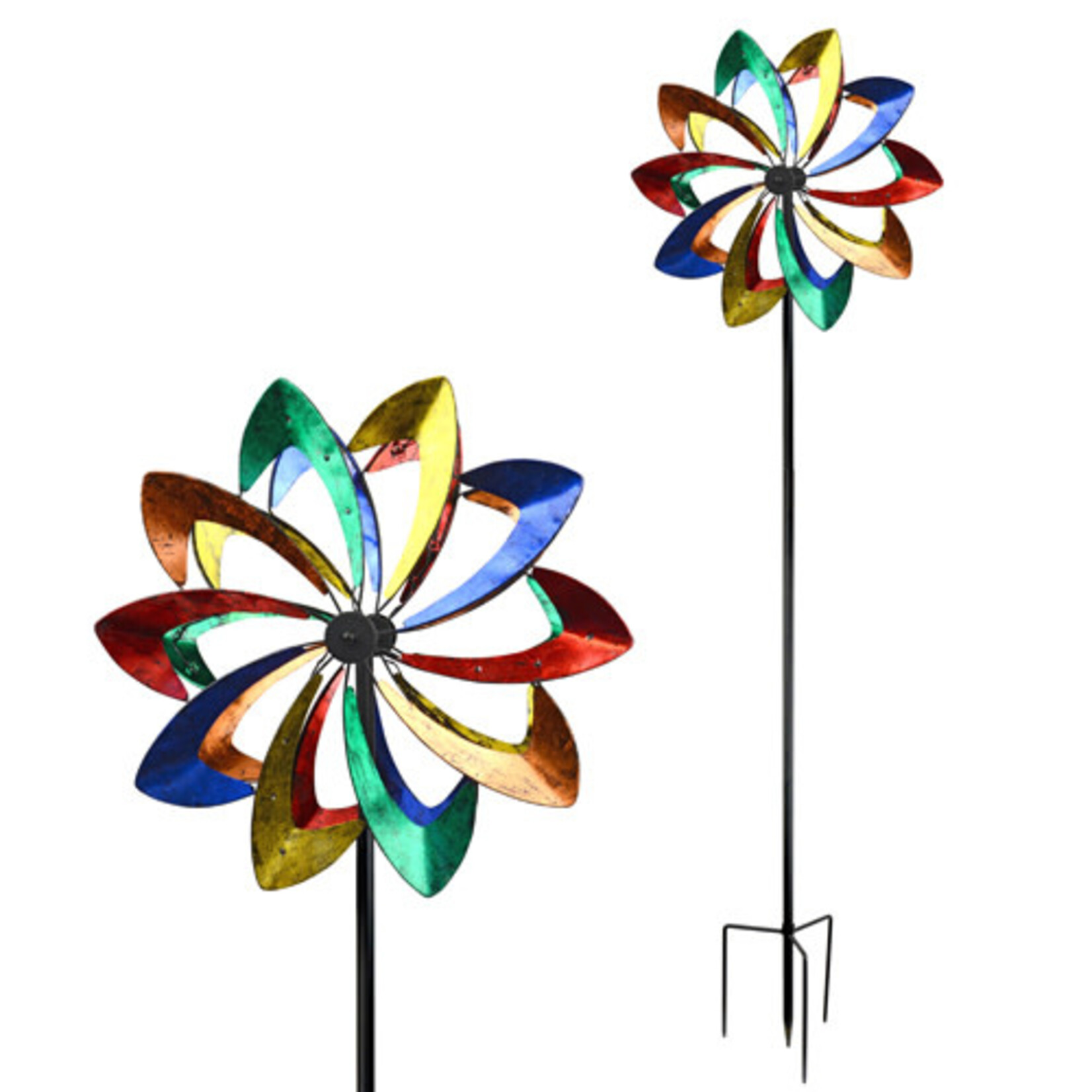 Multi Color Petal Spinner