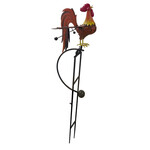 Large Rooster Rocker Stake-NOW 50% OFF