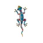 Regal Art & Gift Gecko Decor  - 11" Rainbow Purple