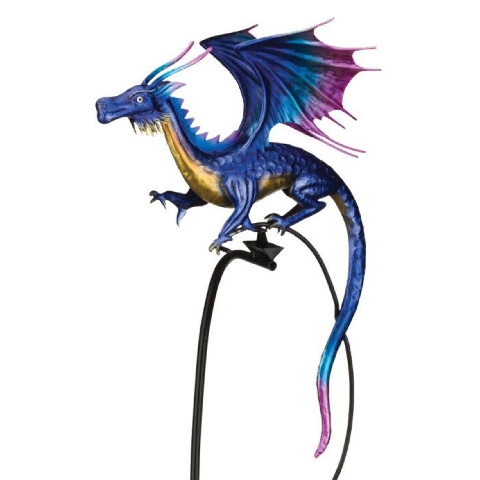 Regal Art & Gift Dragon Rocker Stake - Purple