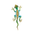 Regal Art & Gift Gecko Décor 11" Rainbow Green