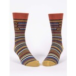BlueQ "Pretty Decent Boy Friend" - Men's Crew Socks