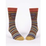 BlueQ Pretty Decent BoyFriend  Men's Crew Socks