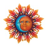 Regal Art & Gift Canela Sun/Moon Wall Decor