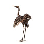 Regal Art & Gift Bronze Crane 28" - Wings Out