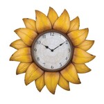 Regal Art & Gift Sunflower Clock