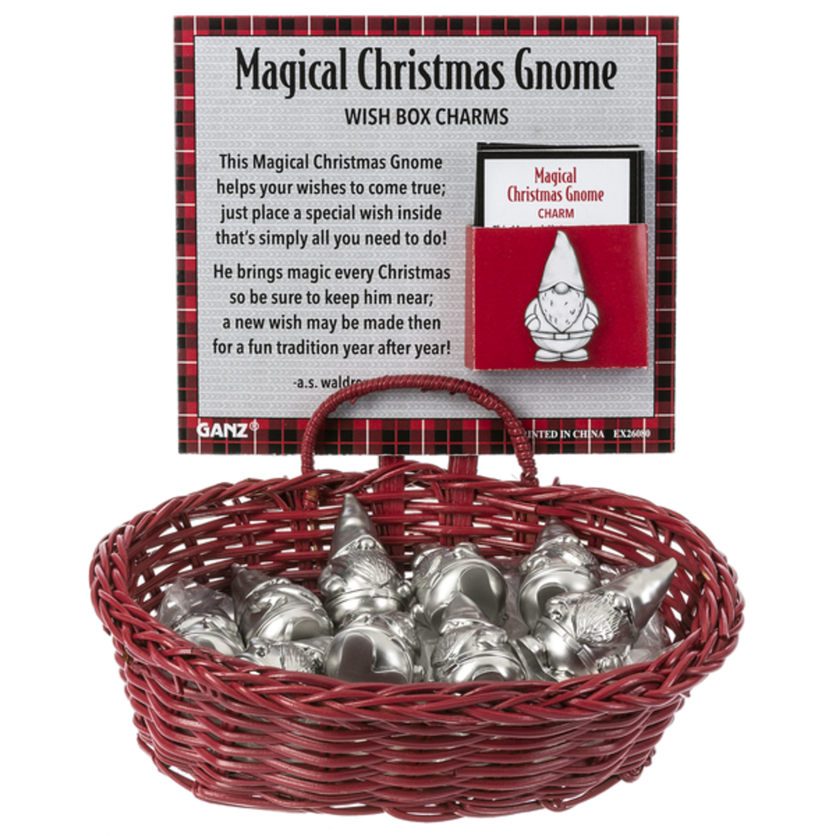 Magical Gnome Wish Box Charm