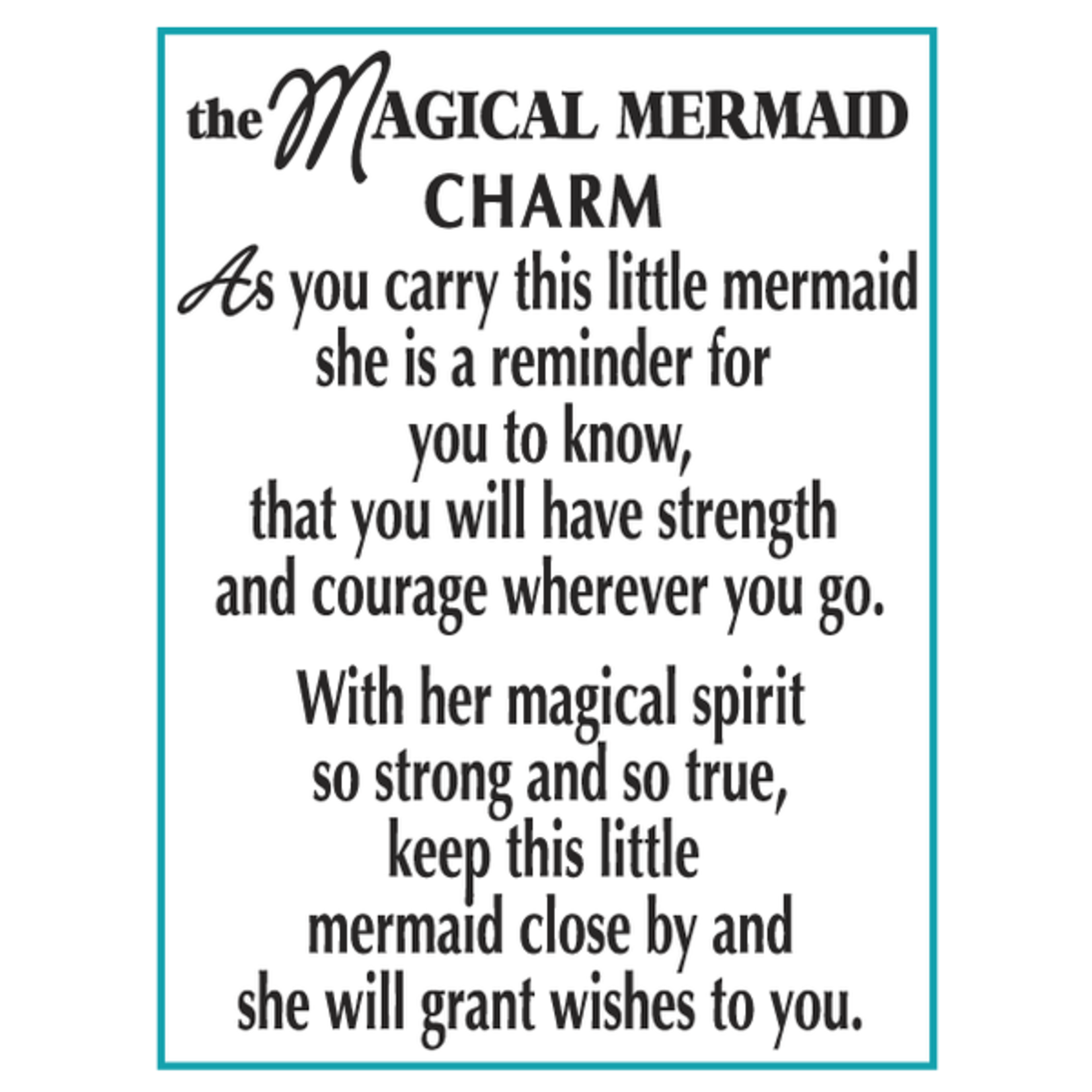 Magical Mermaid Charm