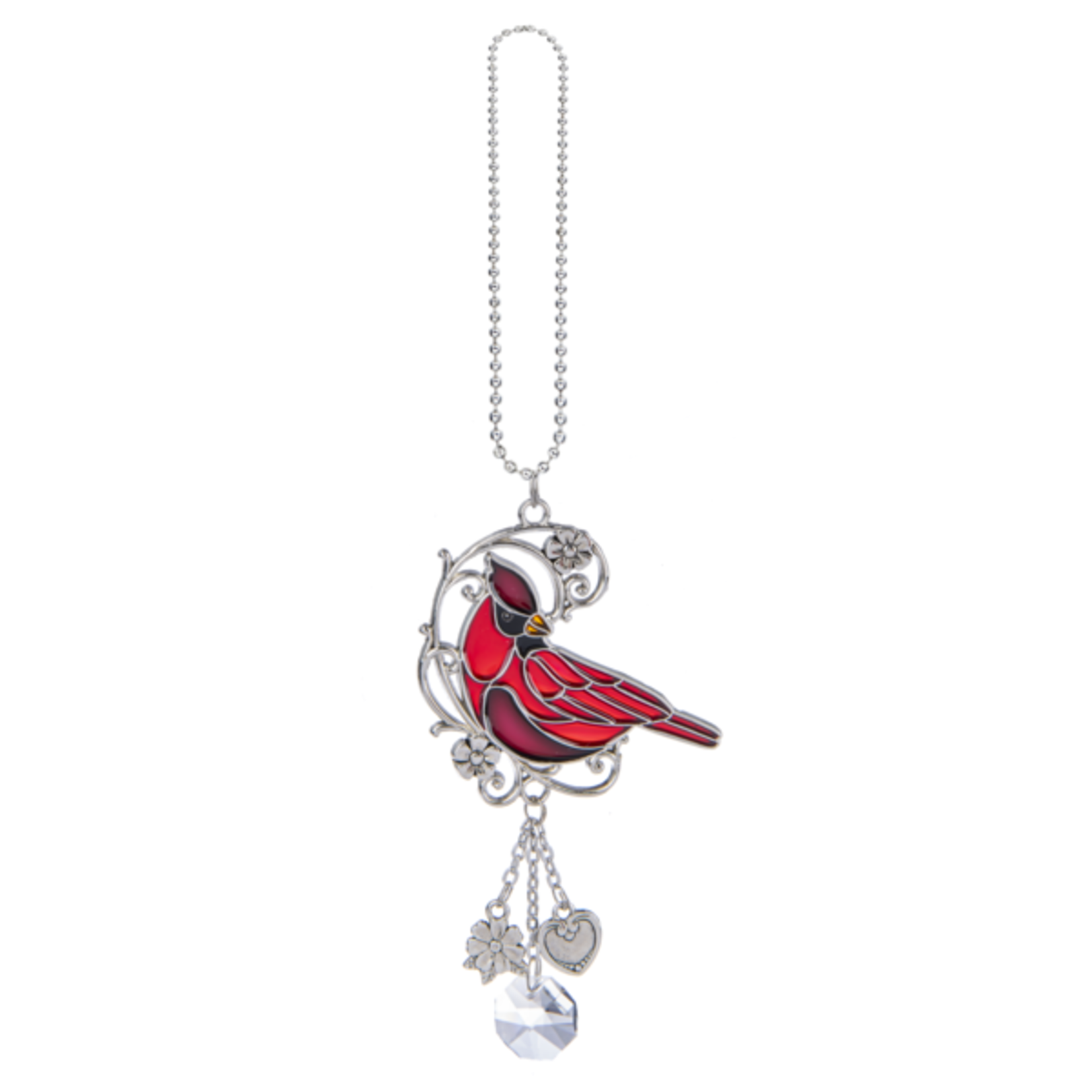 Cardinal Car Charm