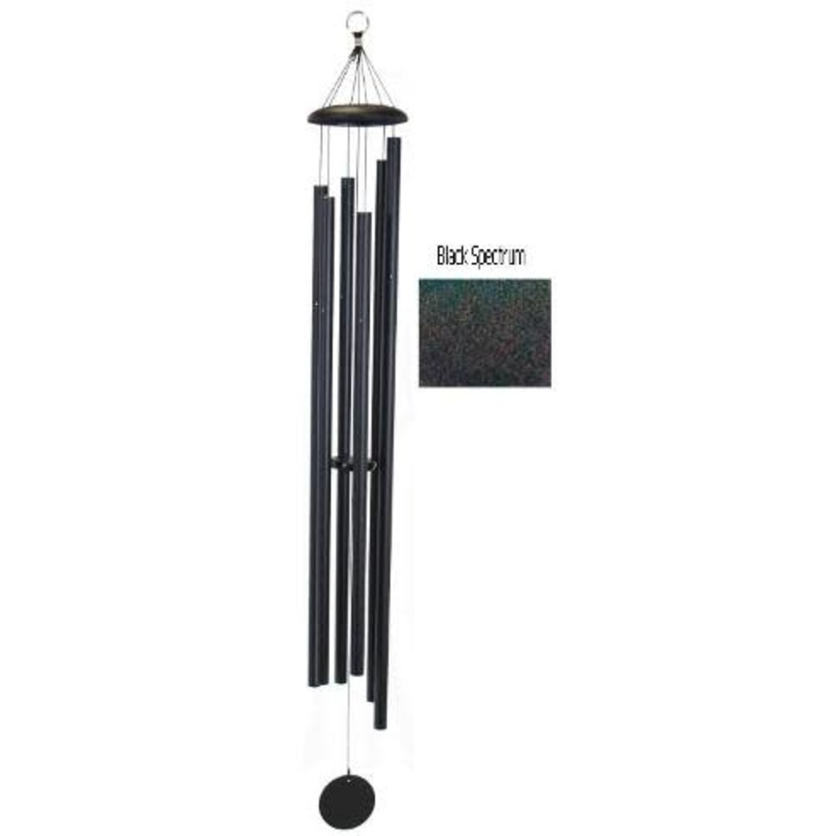 74"  Black
