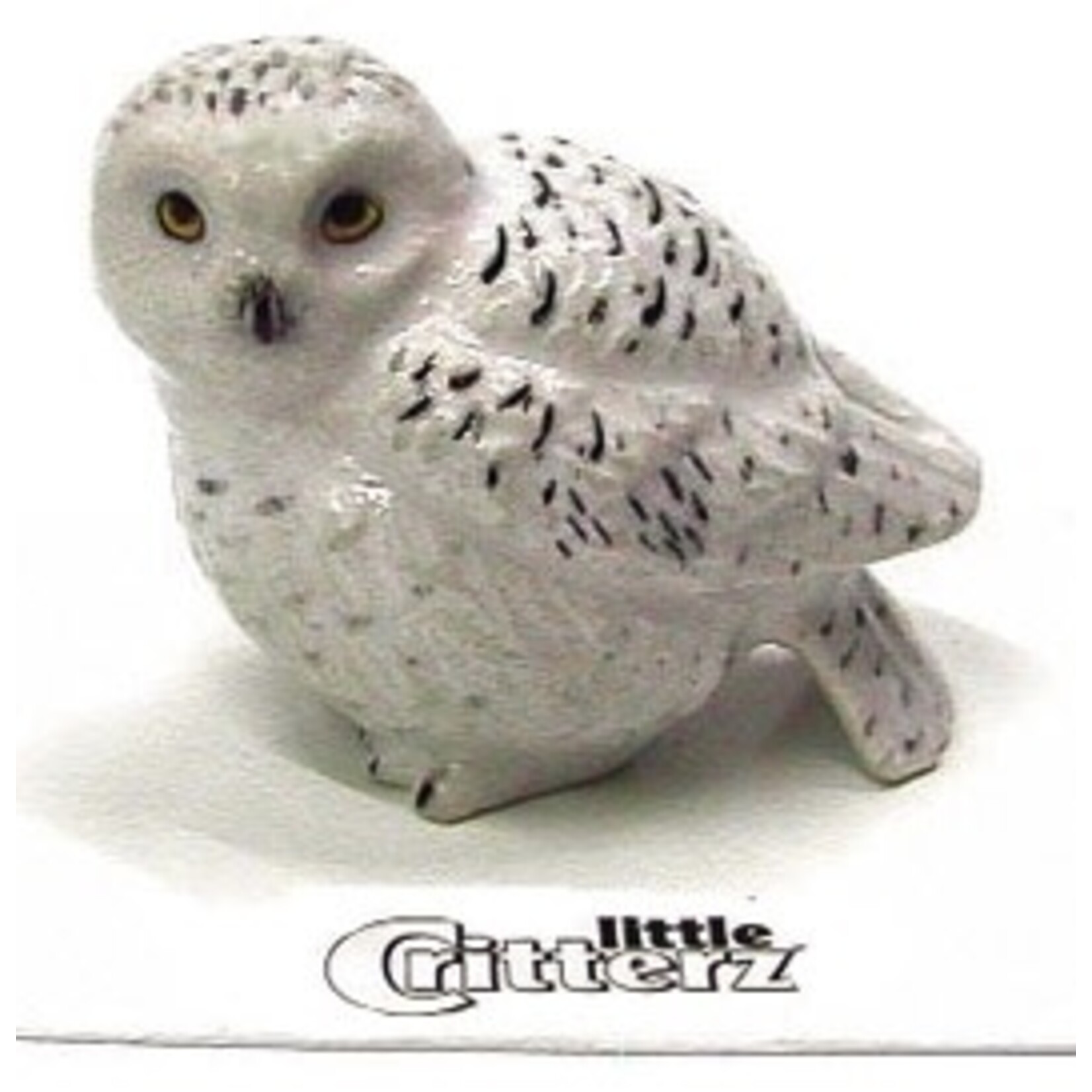 Little Critterz Ghost Snowy Owl