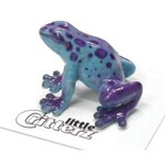 Little Critterz Sapphire Blue Dart Frog