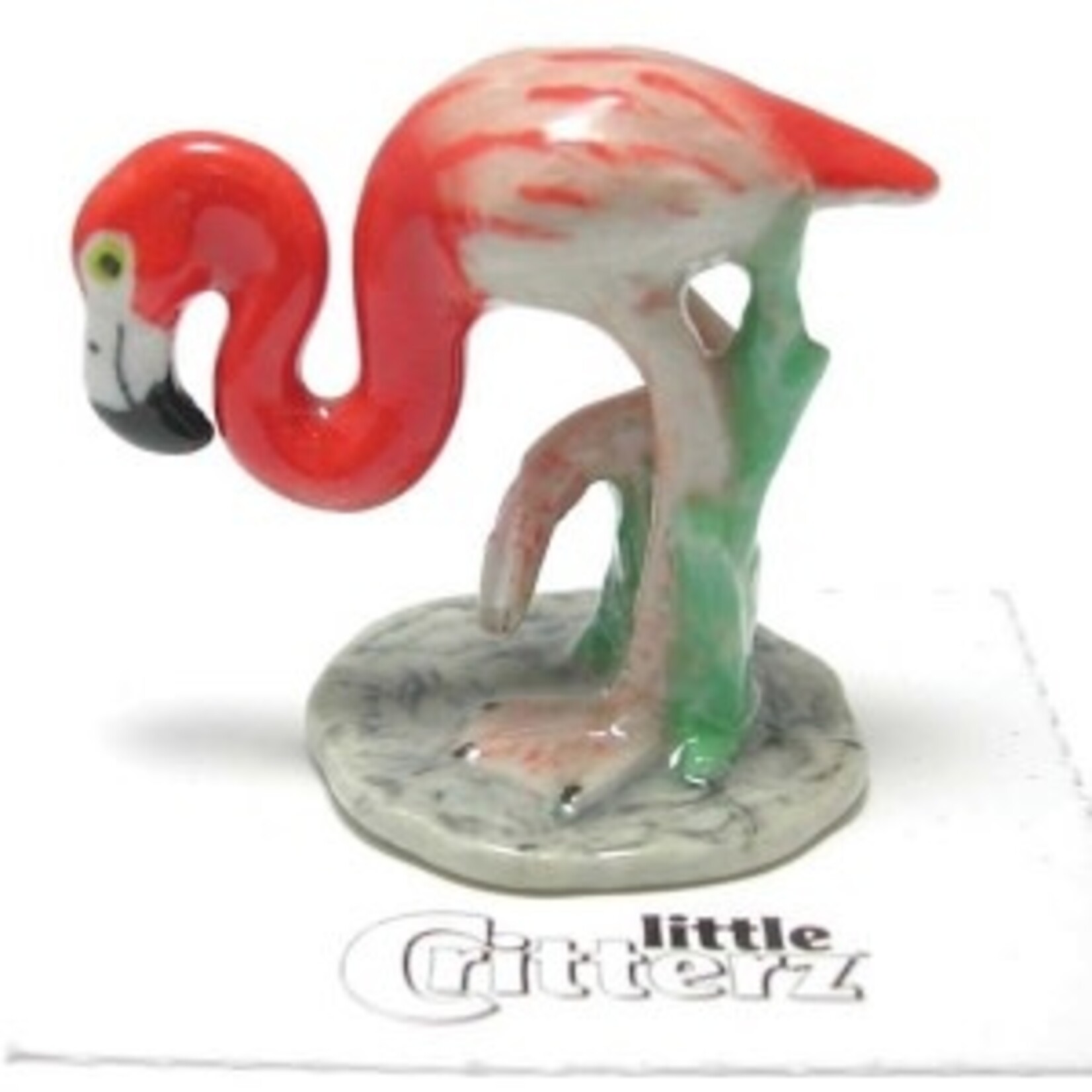 Little Critterz "Wade" Flamingo (blk pantry)