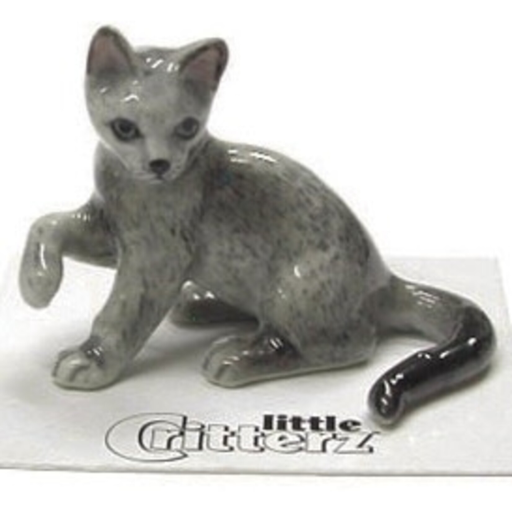 Little Critterz Silver Russian Blue - Cat